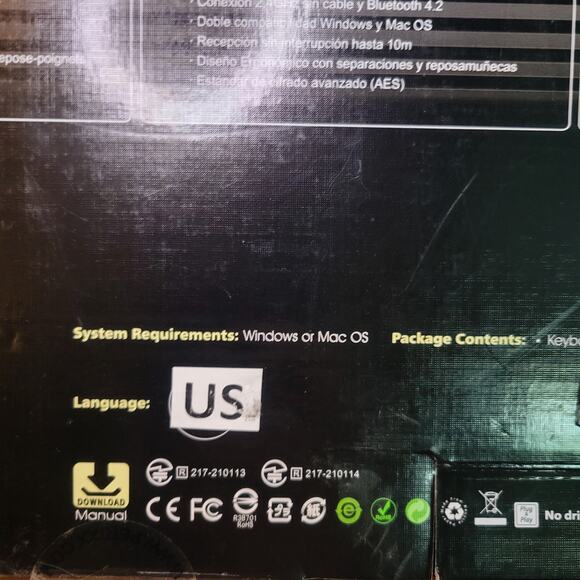 Perixx PERIBOARD-613 Wireless Ergonomic Compact Keyboard Bluetooth and 2.4GHz - Picture 8 of 10